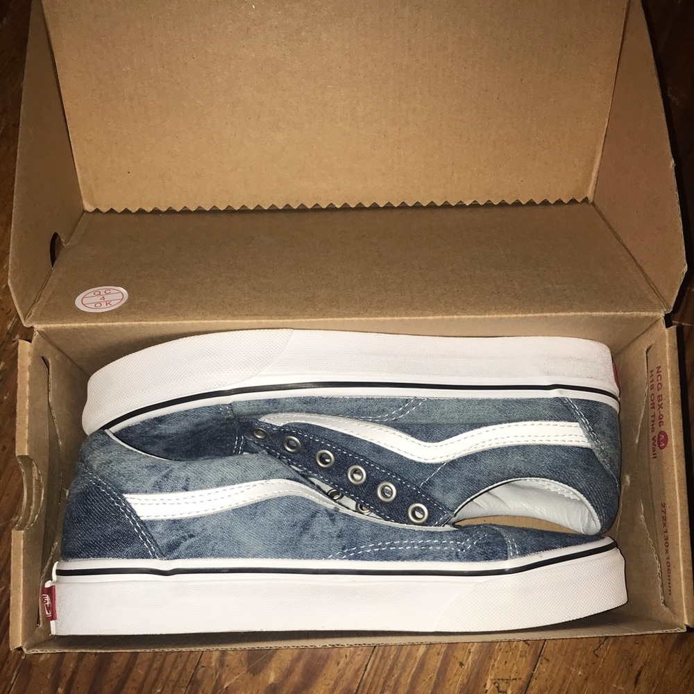Tye Dye Denim Vans